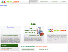 Tablet Screenshot of ozmakmakina.org